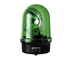 883.200.75 Werma  Rotating Beacon 883  24vDC/AC 4:GREEN IP65 w/Halogen bulb G 6.35 35 W